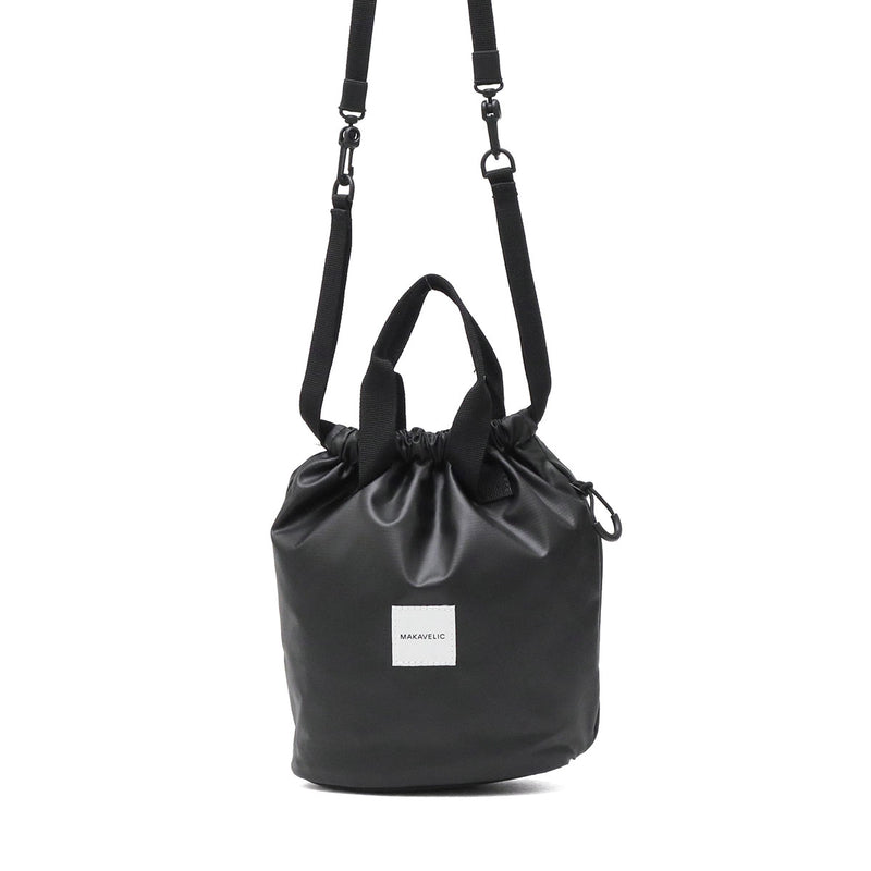 【正規品1年保証】 マキャベリック ショルダーバッグ メンズ レディース 斜めがけバッグ MAKAVELIC 斜め掛け ブランド 大人 2WAY 小さめ 巾着 巾着バッグ 撥水 おしゃれ RICO BLEST MID SHOULDER BAG 3125-10506