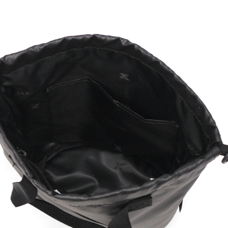 【正規品1年保証】 マキャベリック ショルダーバッグ メンズ レディース 斜めがけバッグ MAKAVELIC 斜め掛け ブランド 大人 2WAY 小さめ 巾着 巾着バッグ 撥水 おしゃれ RICO BLEST MID SHOULDER BAG 3125-10506