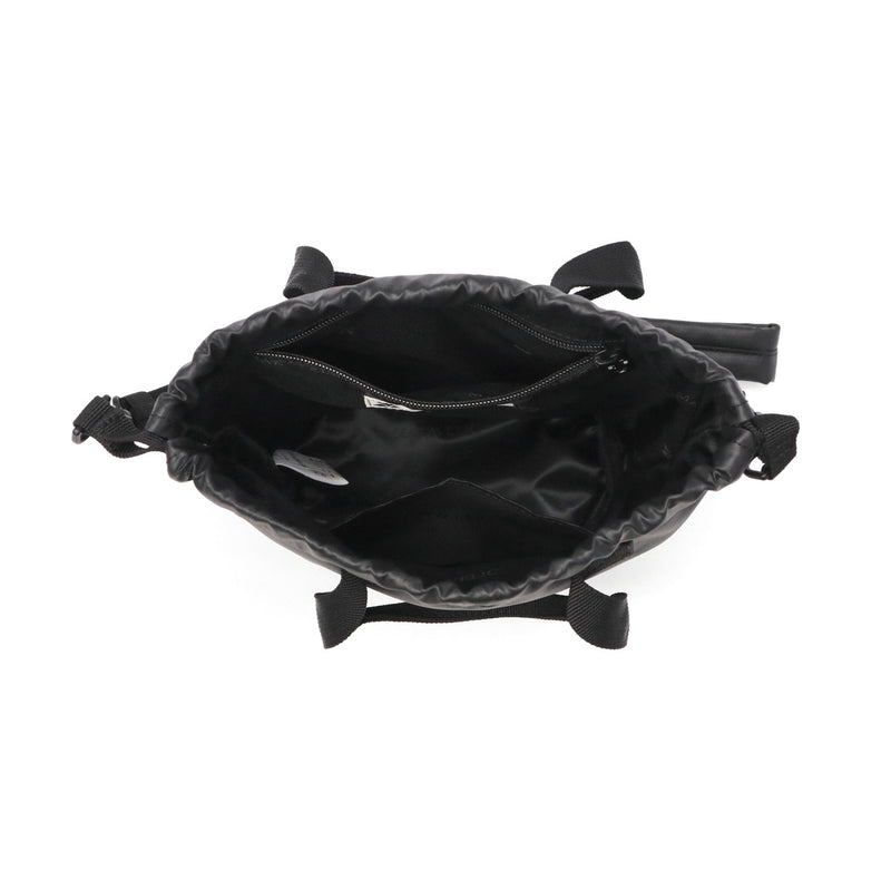 【正規品1年保証】 マキャベリック ショルダーバッグ メンズ レディース 斜めがけバッグ MAKAVELIC 斜め掛け ブランド 大人 2WAY 小さめ 巾着 巾着バッグ 撥水 おしゃれ RICO BLEST MID SHOULDER BAG 3125-10506