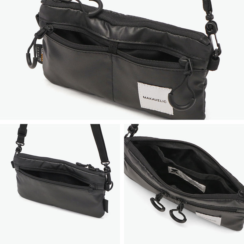 【正規品1年保証】 マキャベリック ショルダーバッグ メンズ レディース 斜めがけバッグ MAKAVELIC 斜め掛け ブランド 大人 小さめ 撥水 おしゃれ ミニショルダー コンパクト RICO ENVY MINI BAG 3125-10507