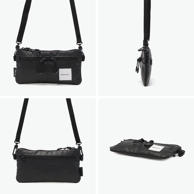 【正規品1年保証】 マキャベリック ショルダーバッグ メンズ レディース 斜めがけバッグ MAKAVELIC 斜め掛け ブランド 大人 小さめ 撥水 おしゃれ ミニショルダー コンパクト RICO ENVY MINI BAG 3125-10507