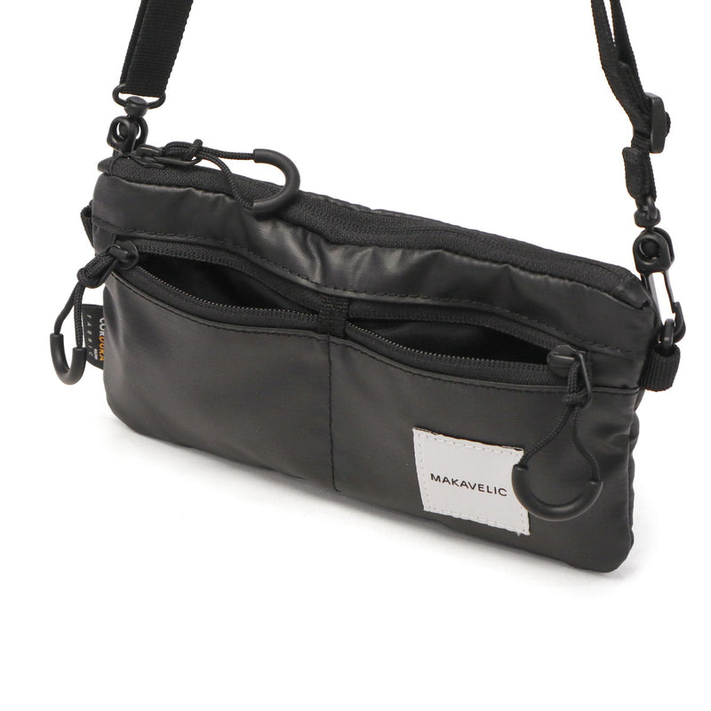 【正規品1年保証】 マキャベリック ショルダーバッグ メンズ レディース 斜めがけバッグ MAKAVELIC 斜め掛け ブランド 大人 小さめ 撥水 おしゃれ ミニショルダー コンパクト RICO ENVY MINI BAG 3125-10507
