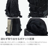 【正規品1年保証】 マキャベリック ボディバッグ メンズ レディース 軽量 MAKAVELIC ブランド かっこいい カジュアル 斜めがけ ショルダー バッグ 撥水 防水 黒 A5 SQUAD COCOON 5 BODY BAG 3125-10305