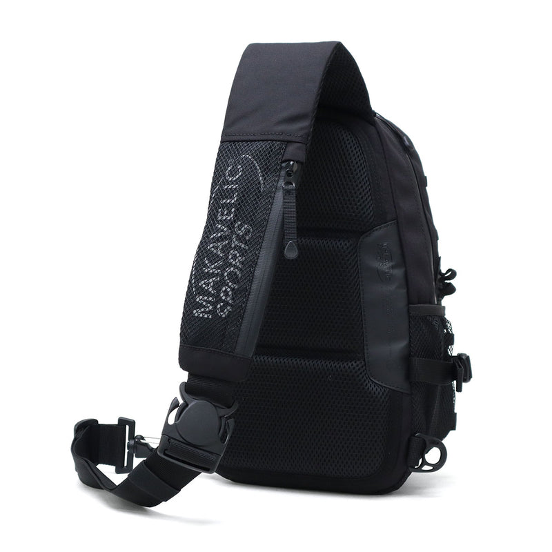 【正規品1年保証】 マキャベリック ボディバッグ メンズ レディース 軽量 MAKAVELIC ブランド かっこいい カジュアル 斜めがけ ショルダー バッグ 撥水 防水 黒 A5 SQUAD COCOON 5 BODY BAG 3125-10305