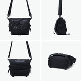 【正規品1年保証】 マキャベリック ショルダーバッグ メンズ レディース 軽量 斜めがけバッグ 小さめ MAKAVELIC ブランド かっこいい シンプル 斜めがけ 撥水 防水 黒 A5 SQUAD SUPPLY SHOULDER BAG 3125-10511