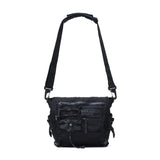 【正規品1年保証】 マキャベリック ショルダーバッグ メンズ レディース 軽量 斜めがけバッグ 小さめ MAKAVELIC ブランド かっこいい シンプル 斜めがけ 撥水 防水 黒 A5 SQUAD SUPPLY SHOULDER BAG 3125-10511