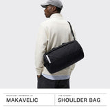 【正規品1年保証】 マキャベリック ボストンバッグ メンズ レディース 旅行 軽量 MAKAVELIC ブランド ナイロン 斜めがけ ショルダー 手持ち 撥水 防水 A4 28L ZEPHYR CLOUD 3WAY BOSTON BAG 3125-10402