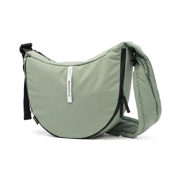 【正規品1年保証】 マキャベリック ショルダーバッグ メンズ レディース 軽量 斜めがけバッグ MAKAVELIC ブランド ラウンド シンプル 斜めがけ 撥水 防水 B5 10L ZEPHYR LA LUNE SHOULDER BAG 3125-10515