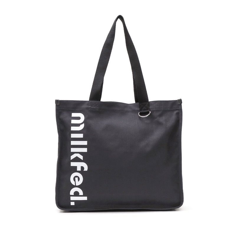 ミルクフェド トートバッグ A4 大きめ キャンバス 布 MILKFED. バッグ 軽量 B4 通学 通勤 ブランド ロゴ 横 横型 大学生 トート バッグ 肩掛け 女子高生 高校生 おしゃれ コットン CUT OUT LOGO PIPING TOTE 103252053001