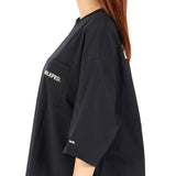 ミルクフェド Tシャツ レディース MILKFED. ビッグシルエット ラッシュガード ポケT ポケット付き 水陸両用 Ocean Pacific コラボ ロゴ バックプリント MILKFED. ×OP RASH GUARD POCKET TEE 103252011008