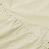 ミルクフェド チュニック 半袖 大人可愛い Tシャツ MILKFED. レディース 夏 長め フリル 水陸両用 ペプラム ゆったり ロゴ刺繍 UV加工 吸汗速乾 コラボ MILKFED. x OP RUFFLE TUNIC 103252013006