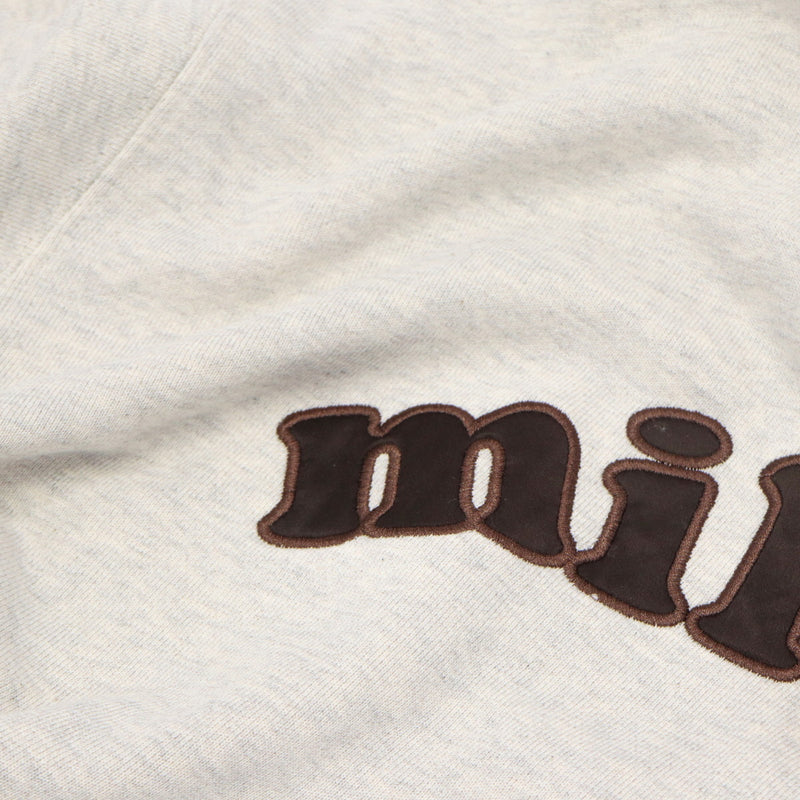 ミルクフェド パーカー レディース 大きいサイズ ジップ MILKFED. アウター 秋 冬 おしゃれ 女子 かわいい ロゴ ファスナー ジップパーカー ブランド フーディー ARCH COOPER LOGO ZIP UP HOODIE 103253012001