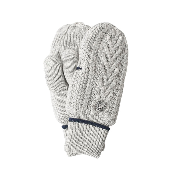 ミルクフェド 手袋 レディース 防寒 指なし MILKFED. かわいい ミトン ブランド 女性 ケーブル編み ハート グローブ 大人 人気 裏ボア フィンガーレス おしゃれ 2WAY HEART CABLE MITTENS 103254054004