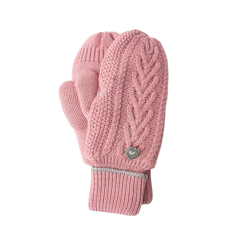ミルクフェド 手袋 レディース 防寒 指なし MILKFED. かわいい ミトン ブランド 女性 ケーブル編み ハート グローブ 大人 人気 裏ボア フィンガーレス おしゃれ 2WAY HEART CABLE MITTENS 103254054004