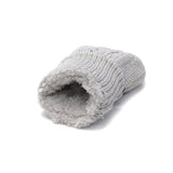 ミルクフェド 手袋 レディース 防寒 指なし MILKFED. かわいい ミトン ブランド 女性 ケーブル編み ハート グローブ 大人 人気 裏ボア フィンガーレス おしゃれ 2WAY HEART CABLE MITTENS 103254054004