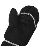 ミルクフェド 手袋 レディース 防寒 指なし MILKFED. かわいい ミトン ブランド 女性 ケーブル編み ハート グローブ 大人 人気 裏ボア フィンガーレス おしゃれ 2WAY HEART CABLE MITTENS 103254054004