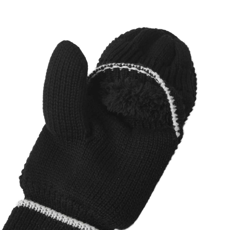 ミルクフェド 手袋 レディース 防寒 指なし MILKFED. かわいい ミトン ブランド 女性 ケーブル編み ハート グローブ 大人 人気 裏ボア フィンガーレス おしゃれ 2WAY HEART CABLE MITTENS 103254054004