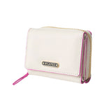 ミルクフェド 財布 レディース コンパクト MILKFED. 三つ折り財布 ブランド 小銭入れあり 本革 革 レザー 三つ折り ミニ財布 ミニ 小さい かわいい おしゃれ LOGO TRIFOLD LEATHER WALLET 103254054007