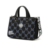 ミラ・ミラン トートバッグ ハンドバッグ メンズ レディース 2WAY mila milan 斜め掛け ブランド 小さめ 手持ち ショルダー ストラップ 自立 キャンバス ロゴ おしゃれ B5 ミケーレ ミニトートバッグ 267522