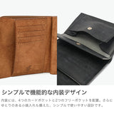 ミスターオリーブ イー.オー.アイ 三つ折り財布 メンズ レディース ブランド 本革 革 MR.OLIVE E.O.I 財布 三つ折り 三つ折 コンパクト 黒 ブラック 小銭入れあり 小銭入れ PUEBLO LEATHER COMPACT WALLET ME115P
