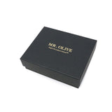 ミスターオリーブ イー.オー.アイ 三つ折り財布 メンズ レディース ブランド 本革 革 MR.OLIVE E.O.I 財布 三つ折り 三つ折 コンパクト 黒 ブラック 小銭入れあり 小銭入れ PUEBLO LEATHER COMPACT WALLET ME115P