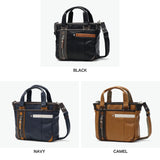 【当店限定モデル】 ムスタッシュ トートバッグ メンズ MOUSTACHE バッグ ブランド ショルダー かっこいい 軽量 小さめ ミニトート シンプル カジュアル おしゃれ 2WAY B5 YVQ ミニトートバッグ YVQ-6020