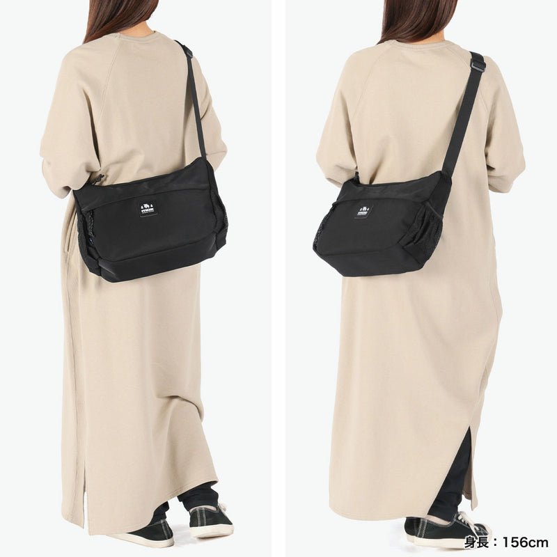 Moz肩帶女士越野袋大品牌Moz Moz Cross Bodut少量尼龍可愛的可愛簡單休閒水平水驅蟲B5 7.6L ZZOK ZZOK多功能肩帶ZZOK-03