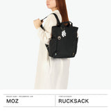 モズ リュック レディース moz バッグ 小さめ 大人 軽量 軽いブランド おしゃれ 10L A4 撥水 2WAY 女性 カジュアル シンプル リュックサック コンパクト ミニ ZLQK SERIES バックパック ZLQK-03