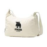モズ ショルダーバッグ レディース メンズ ブランド おしゃれ 大きめ 軽量 軽い moz 斜めがけ 肩掛け キャンバス 帆布 カジュアル シンプル ニュースペーパーバッグ 横型 ワンショルダー A4 15L ZZHC ZZHC-07
