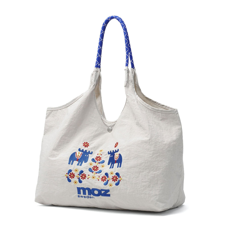 旅行 Moz バッグ モズ トートバッグ 大きめ 軽量 軽い unify 刺繍 軽撥水 肩掛け 旅行 moz かわいい おしゃれ 大容量 マザーズバッグ エコバッ