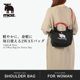 モズ ショルダーバッグ レディース ブランド ミニショルダー コンパクト 軽量 軽い 小さめ moz カジュアル かわいい 可愛い unify 刺繍 ショルダー 長さ調整 2WAY A5 4L エンブロイダリー ZUPS-02