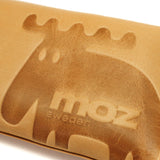 moz モズ Elk ラウンドファスナー 長財布 ZNWE-86001