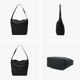 マリンデイ ショルダーバッグ レディース ナイロン 斜めがけバッグ 大きめ MARINEDAY 斜めがけ 軽量 肩掛け ハンドル レザー 大人 ブランド きれいめ 上品 おしゃれ 日本製 2WAY A4 66NYLON×栃木レザー FISHFLY