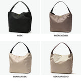 マリンデイ トートバッグ レディース A4 軽量 MARINEDAY ナイロン 2WAYトート バッグ 肩掛け 手持ち ハンドル レザー 大人 ブランド きれいめ 上品 おしゃれ 無地 日本製 2WAY 66NYLON×栃木レザー MINIFISH