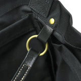 マリンデイ トートバッグ レディース A4 軽量 MARINEDAY ナイロン 2WAYトート バッグ 肩掛け 手持ち ハンドル レザー 大人 ブランド きれいめ 上品 おしゃれ 無地 日本製 2WAY 66NYLON×栃木レザー MINIFISH