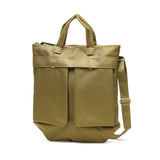 マリンデイ ヘルメットバッグ ミニ MARINEDAY バッグ 2WAY ショルダーバッグ 斜めがけバッグ トートバッグ 2WAYショルダーバッグ レディース 小さめ A4 ナイロン ショルダー 日本製 66NYLON×姫路レザー M-HELMET