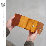 マスターアンドコー 二つ折り財布 メンズ レディース ブランド MASTER&Co. 財布 小さい 小さめ 小銭入れあり カード 軽量 軽い 本革 牛革 ミニ財布 二つ折り レザー おしゃれ 日本製 当店限定色 別注色 IBIZA MC1132