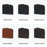 マスターアンドコー 財布 メンズ レディース 革 MASTER＆Co. ブランド コンパクト 本革 レザー 日本製 シンプル 小さめ 薄型 スリム カード 小銭 大人 コインケース ミニ財布 L字ファスナー IBIZA MC1487