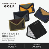 【正規取扱店】 マスターピースゴルフ ポーチ 小物入れ 小さめ ブランド master-piece GOLF ゴルフポーチ メンズ レディース ラウンドポーチ ミニ ゴルフ ポケット Potential Pocket in pouch S ver.2 02646-v2