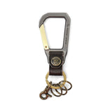 [Regular dealer] Master Peace Keychain Leather Leather Leather Leather MASTER-PIECE Nascan Men's Ladies Japanese Keyling Brand fashionable Calabinar Carabina Hook Casual Casual Carabiner 02000