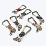 [Peniaga biasa] Master Peace Keychain Kulit Kulit Kulit Kulit Master-Piece Nascan Lelaki Lelaki Jepun Keyling Jenama Calabinar Calabinar Carabinar Carabina Hook kasual kasual Carabiner 02000