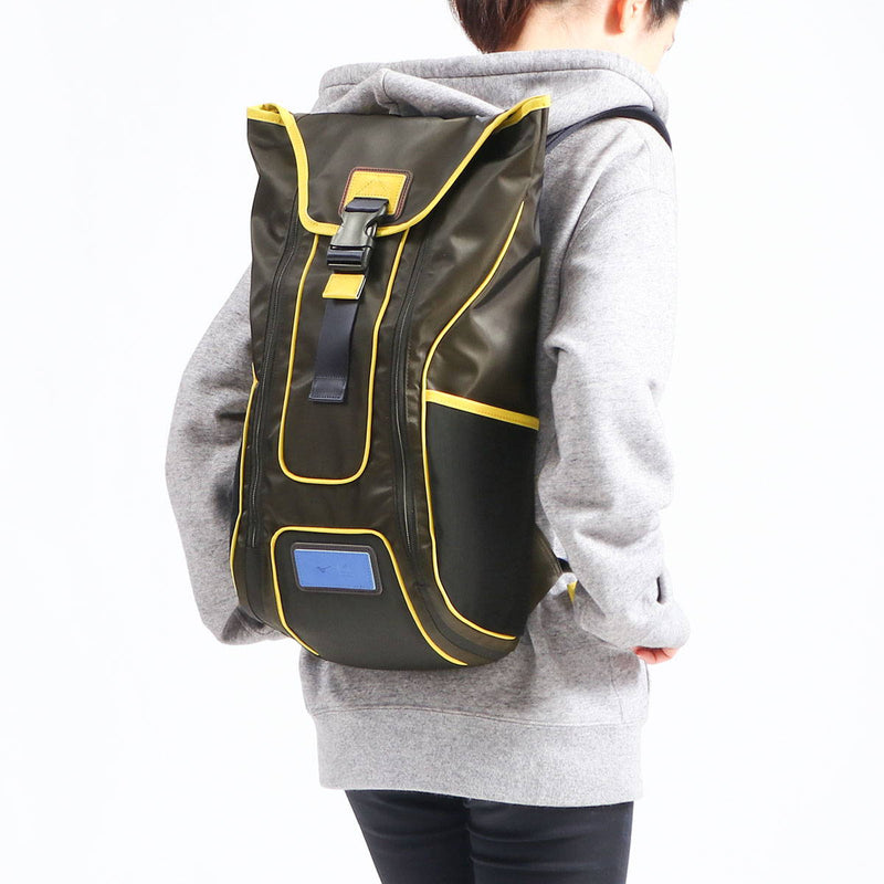 [Peniaga biasa] Masterpiece Master-Piece Backpack Master-Piece × Mizuno Series Kerjasama Rucksack PC Storage A4 12L Made in Japan Mizuno Collaboration Master Piece 02421-MZ