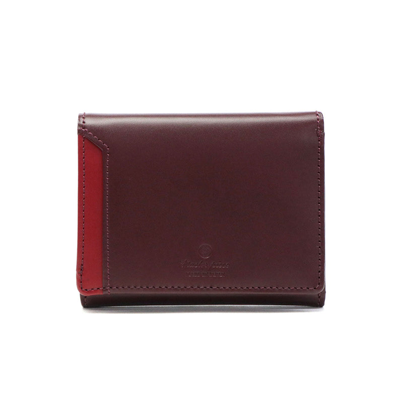 [Regular dealer] Masterpiece Wallet Men's Ladies Wallet Master-Piece Mold Wallet Brand Compact Leather Leather Leather Leather Black Mini Wallet Card Insert BOX Type Coin purse 30s Made in Japan NOTCH 223053