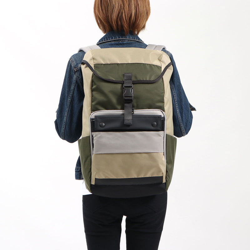 [常规经销商]大师rucksack Master Poce Back Backpack L Nylon轻巧轻巧A4 B4大容量20L笔记本电脑通勤日本男士女士杰作02376