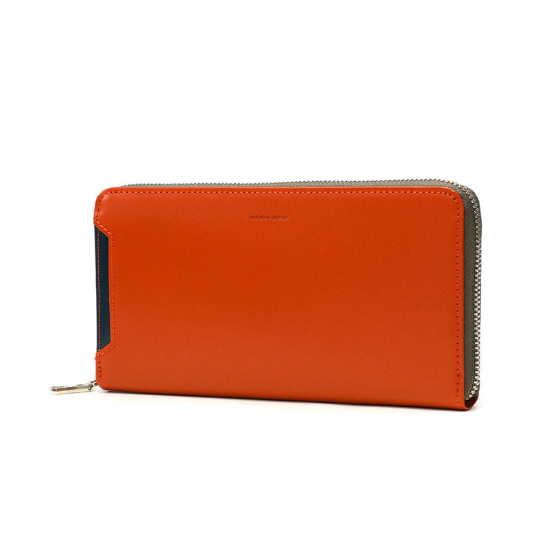 [Regular dealer] Masterpiece long wallet men's ladies brand large capacity MASTER-PIECE Wallet Round Fastener Leather Fashionable Fashionable Lightweight Black Genuine Leather 30s Made in Japan NOTCH 223050
