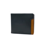 [Regular dealer] Masterpiece Money Clip Wallet Men's Ladies Brand MASTER-PIECE Bi-fold Wallet Genuine leather Black Compact Card Lightweight Japanese made Notch 223058