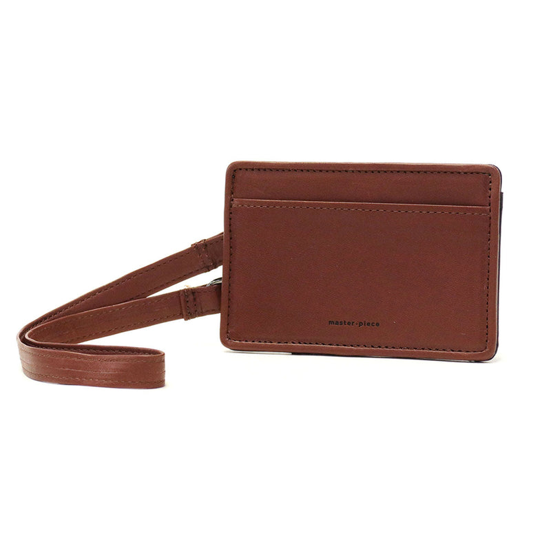 [Regular dealer] Master Piece Pass case Master-Piece Fond ID Case Coin Case Card Case Purse Regular Purchase Genuine Leather Leather Leather Thin Men's Ladies 525034