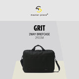 【当店限定モデル】【正規取扱店】 マスターピース ビジネスバッグ master-piece GRIT 2WAY ブリーフケース メンズバッグ 出張 通勤 A4 B4 PC 2層 メンズ master piece 43212-G