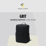 [Model terhad kedai kami] [peniaga biasa] Masterpiece perniagaan Rucksack Master-Piece Grit Backpack Bagns Bagness Bag Perniagaan A4 B4 PC 2 Lat Master Piece 43215-G