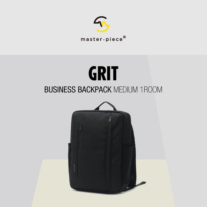 [Model terhad kedai kami] [peniaga biasa] Masterpiece perniagaan Rucksack Master-Piece Grit Backpack Bagus Perniagaan Beg Perniagaan Menghidupkan A4 PC 1 Layer Lelaki 43216-G